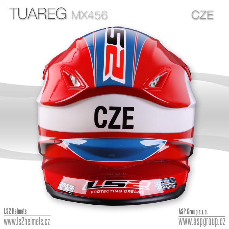Motokros čelada LS2 MX456 Tuareg Češka razprodaja