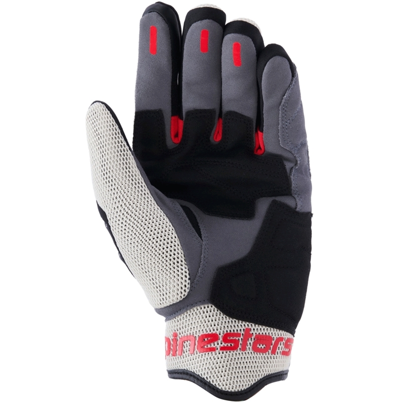 Moto rokavice Alpinestars Mogress Airflow črno-kremno-rdeče