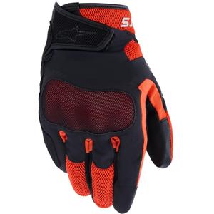 Moto rokavice Alpinestars Mogress Airflow črno-rdeče-oranžne