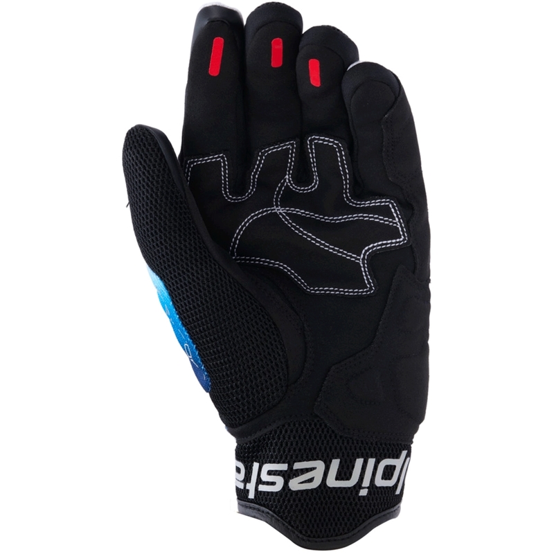Moto rokavice Alpinestars Mogress Airflow modro-črno-bele