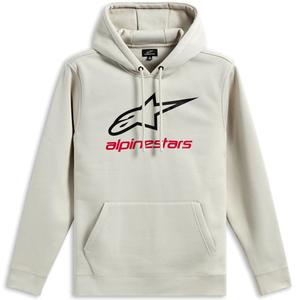 Alpinestars Always Hoodie 3 krem bela-črna-rdeča