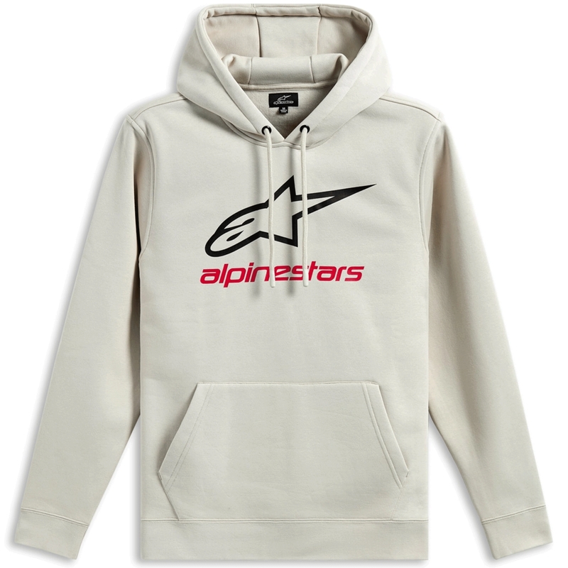 Alpinestars Always Hoodie 3 krem bela-črna-rdeča