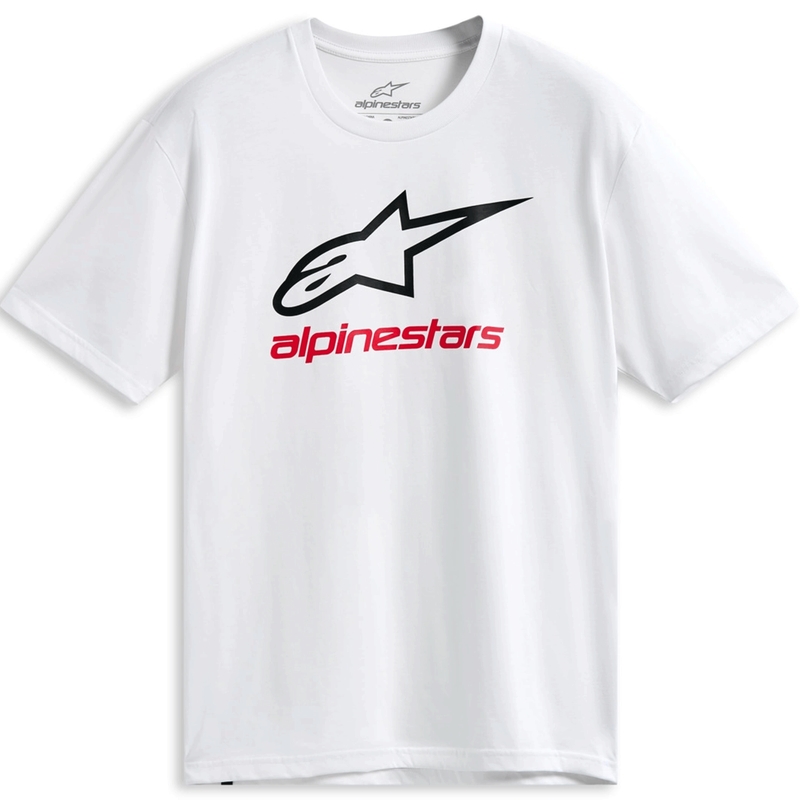 Majica Alpinestars Always 2.0 CSF bela-črna-rdeča