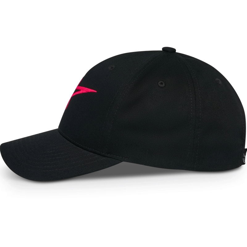 Kapa Alpinestars Ageless Snapback črno-rdeča