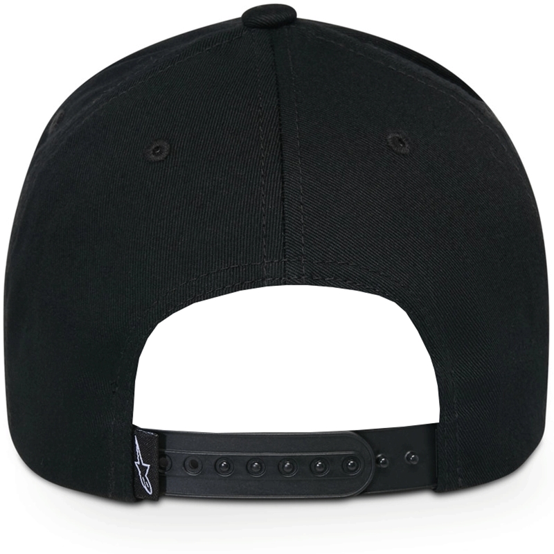Kapa Alpinestars Ageless Snapback črno-rdeča
