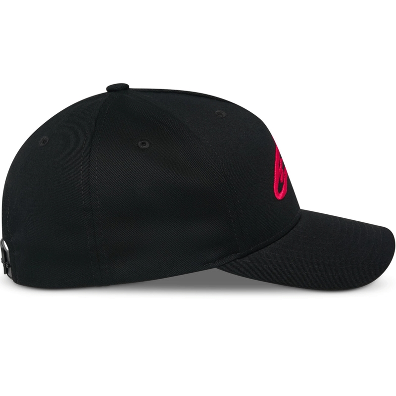 Kapa Alpinestars Ageless Snapback črno-rdeča