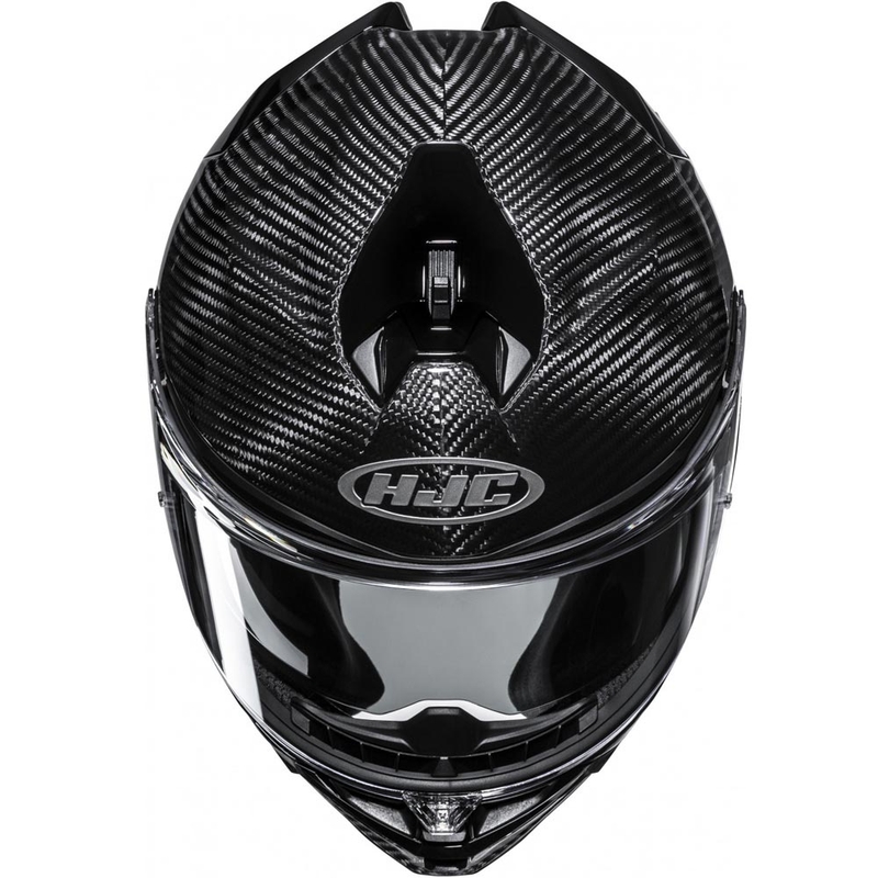 Motoristična čelada HJC F72 Carbon, polnoobrazna, črna