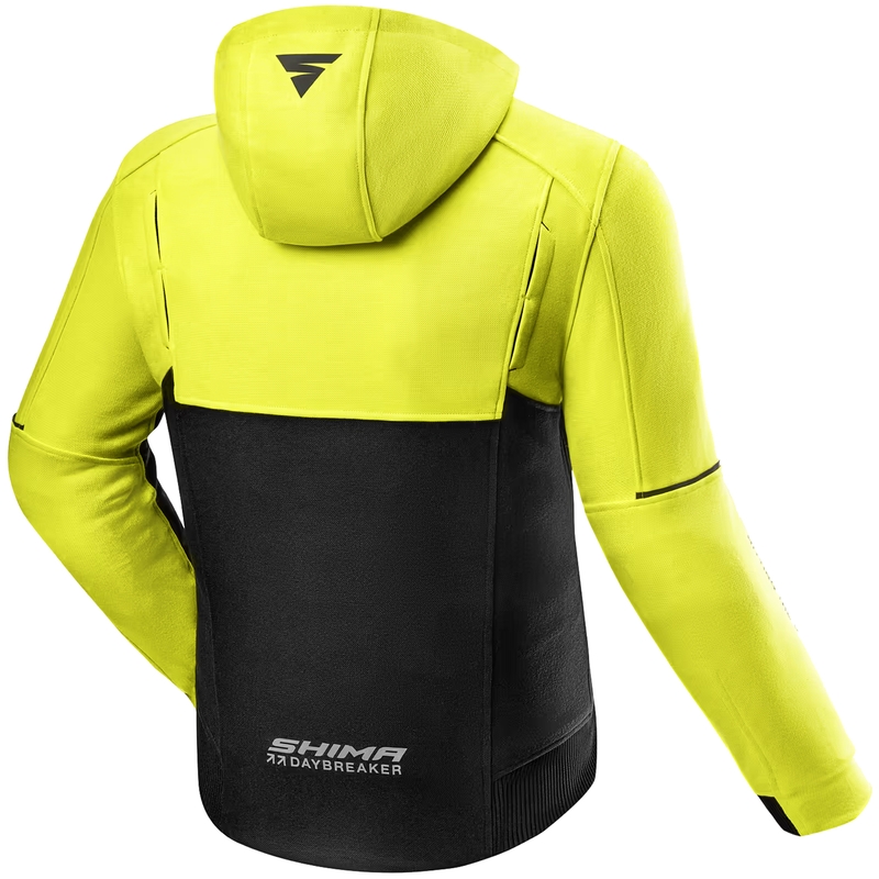 Shima Daybreaker motoristična jopa črno-fluo rumena
