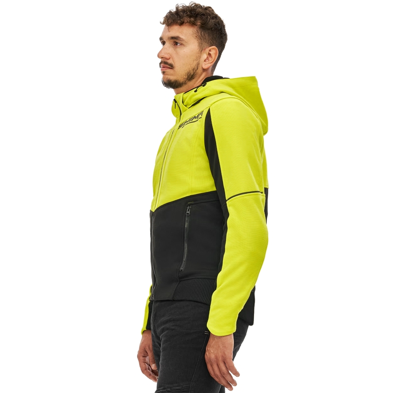 Shima Daybreaker motoristična jopa črno-fluo rumena