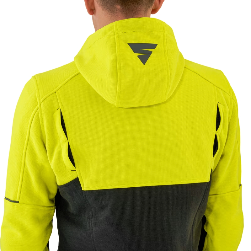 Shima Daybreaker motoristična jopa črno-fluo rumena