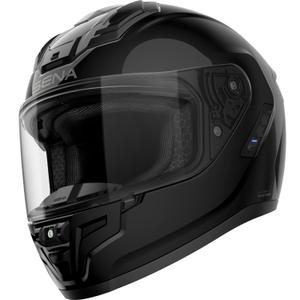 SENA Phantom integralna motoristična čelada z interkomom, črna