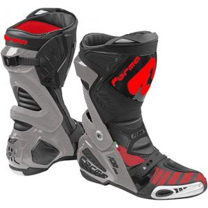 Motoristični škornji Forma Ice Pro Flow sivo-črno-rdeči