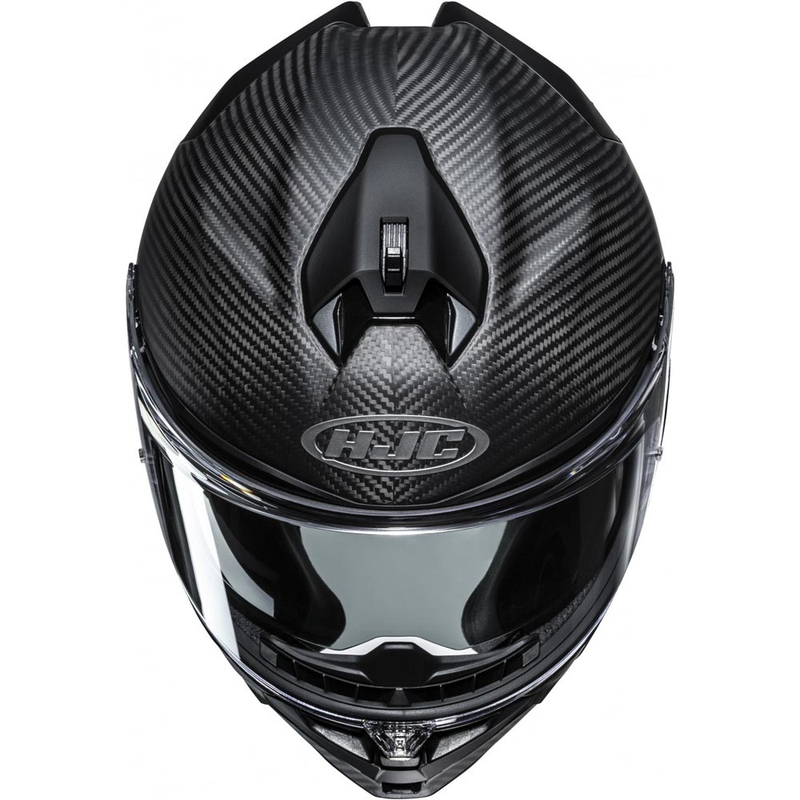 Moto čelada HJC F72 Carbon Solid Full Face, mat črna