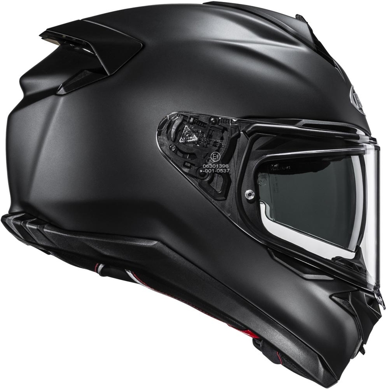 Motoristična čelada HJC F72 Solid, polmat črna
