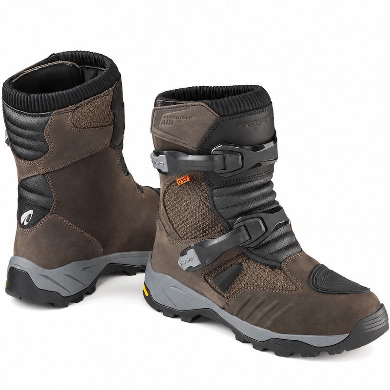 Motociklistični škornji Forma Adventure Air Low Dry rjavi