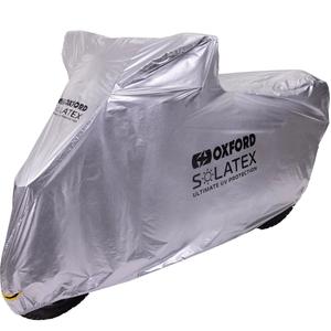 Prevleka za motor Oxford Solatex, srebrna