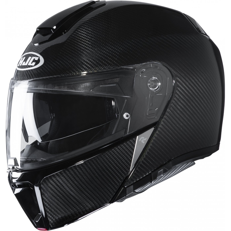 HJC RPHA 90S Carbon black flip-up motoristična čelada