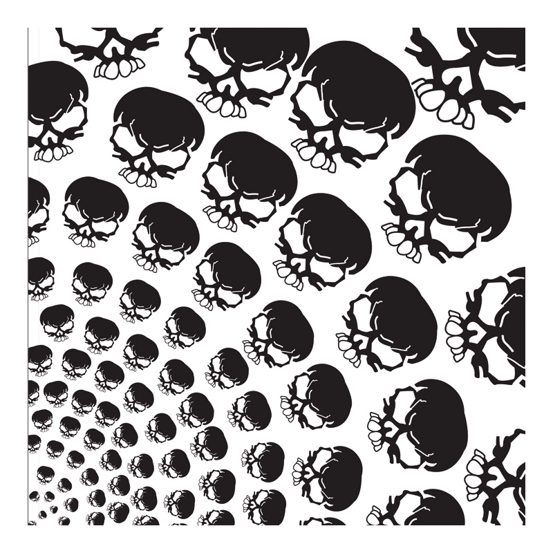 Moto šátek na moto Zanhead-Skull Spirau