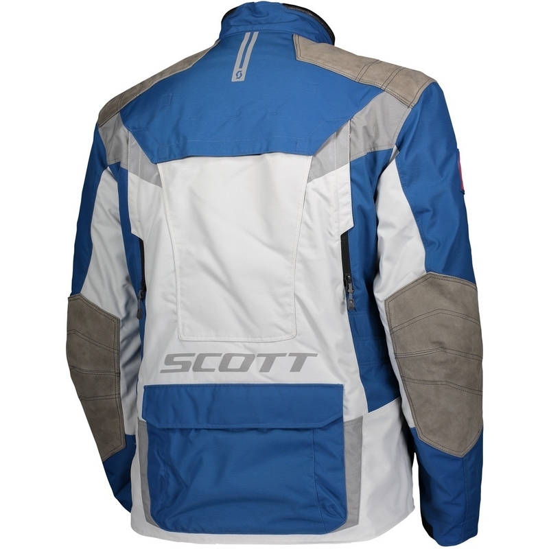 Motoristična jakna SCOTT Dualraid Dryo blue-grey razprodaja