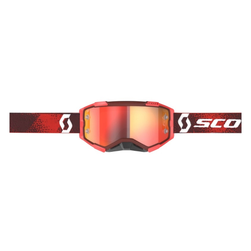 Motokros očala SCOTT Fury rdeče-oranžna