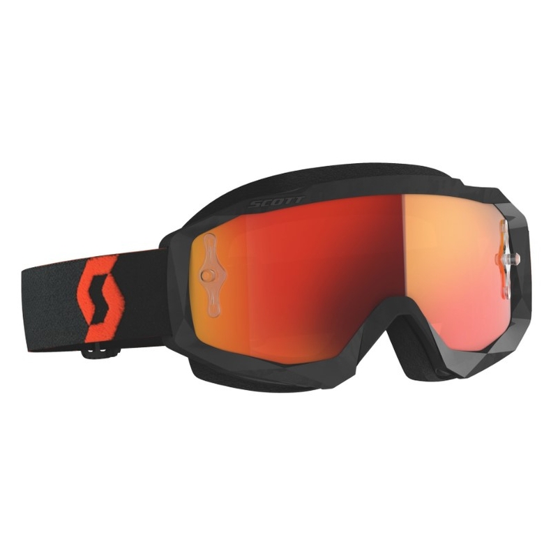 Motokros očala SCOTT Hustle X MX oranžno-črna