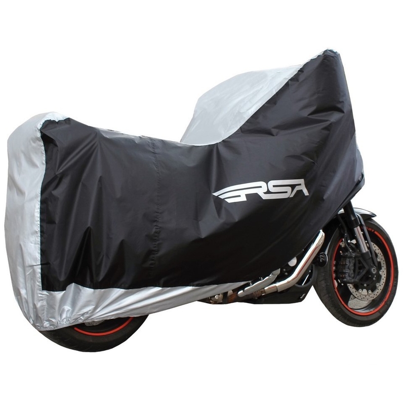 Prevleka za motor RSA črno-srebrna