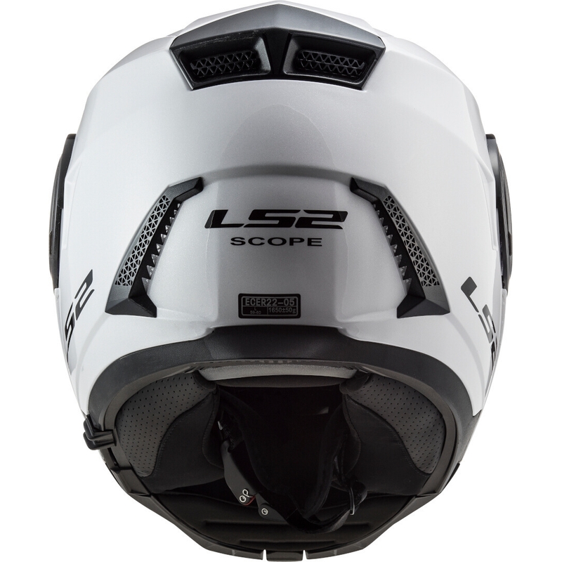 LS2 FF902 Scope Solid motoristična čelada bela