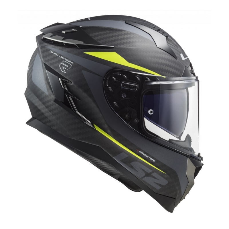 Integral Motoristična čelada LS2 FF327 Challenger C Drone Black-Fluo Yellow razprodaja
