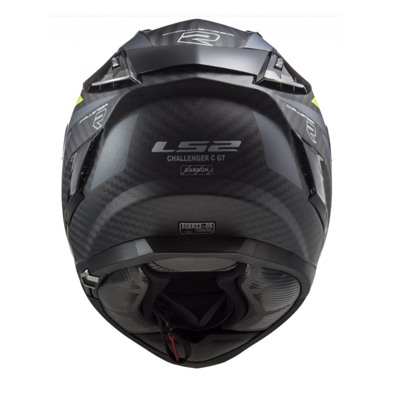 Integral Motoristična čelada LS2 FF327 Challenger C Drone Black-Fluo Yellow razprodaja