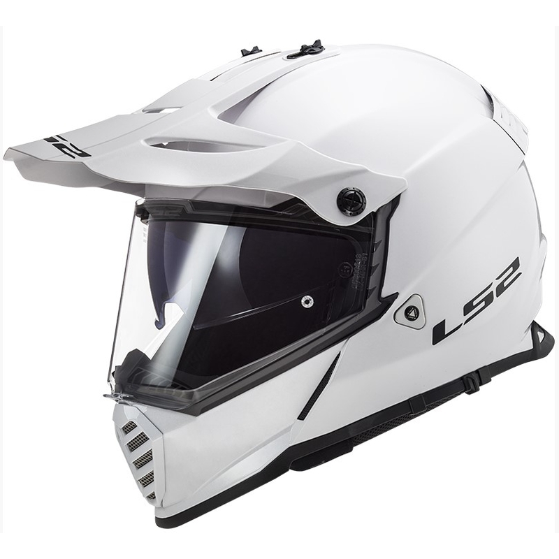 Enduro čelada LS2 MX436 Pioneer EVO Solid White