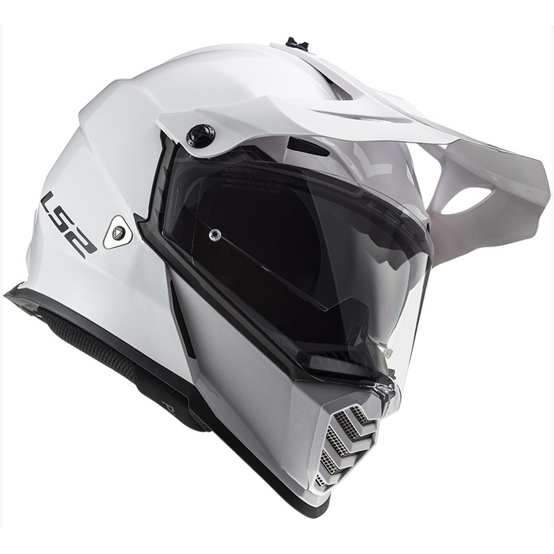 Enduro čelada LS2 MX436 Pioneer EVO Solid White