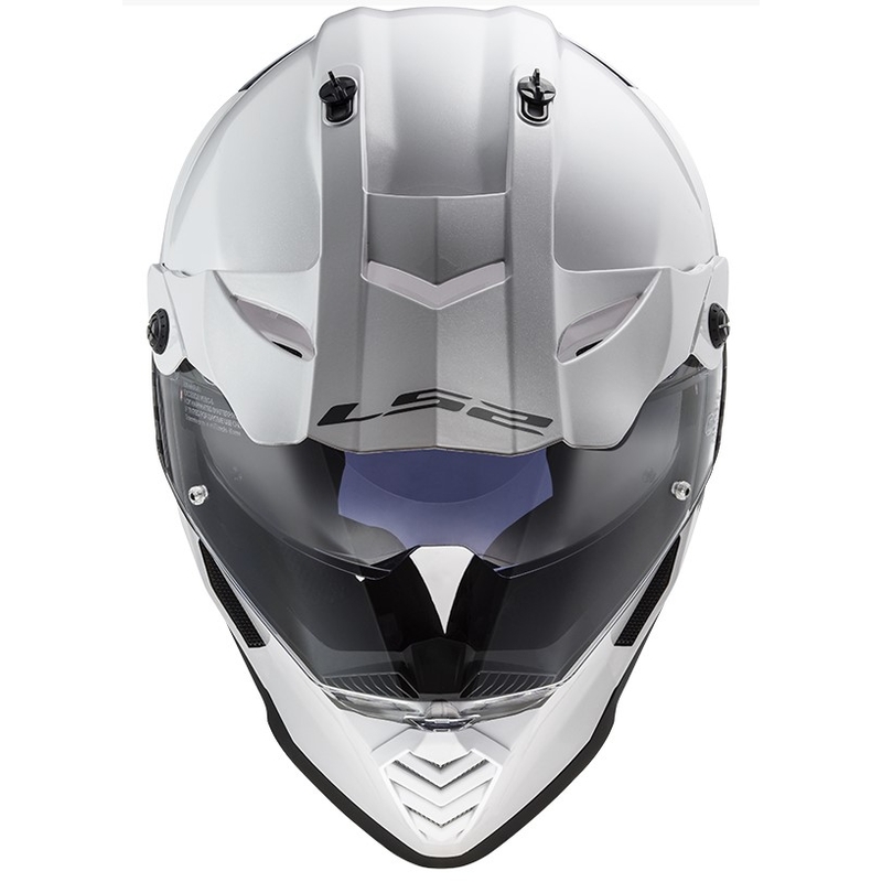 Enduro čelada LS2 MX436 Pioneer EVO Solid White