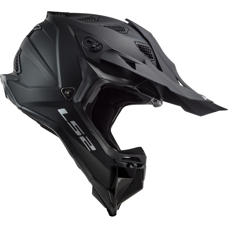 Motokros čelada LS2 MX470 Subverter Noir črna mat
