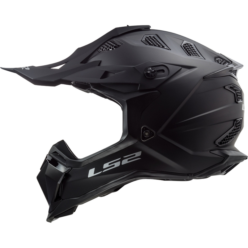 Motokros čelada LS2 MX470 Subverter Noir črna mat