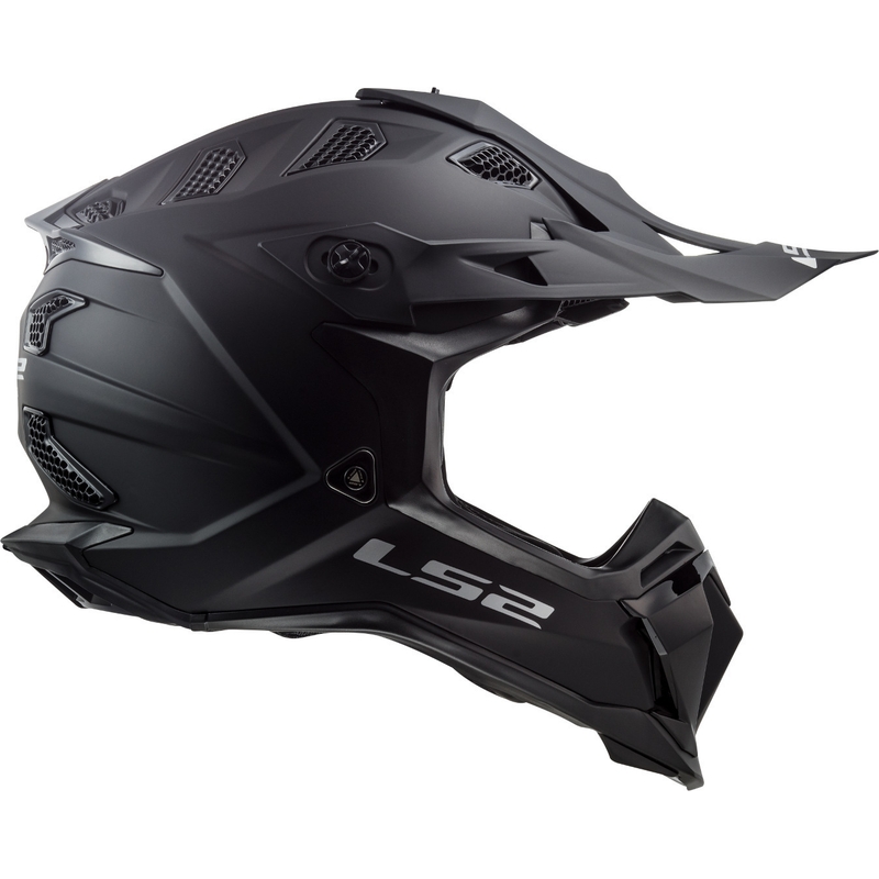 Motokros čelada LS2 MX470 Subverter Noir črna mat