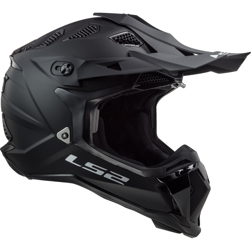 Motokros čelada LS2 MX470 Subverter Noir črna mat