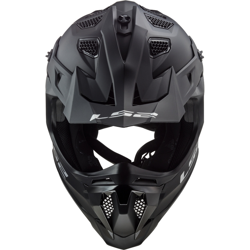 Motokros čelada LS2 MX470 Subverter Noir črna mat