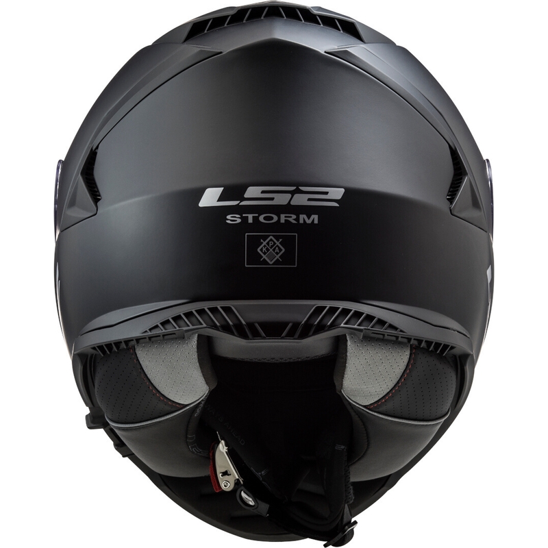 LS2 FF800 Storm Solid Black Matte Integral Motoristična čelada