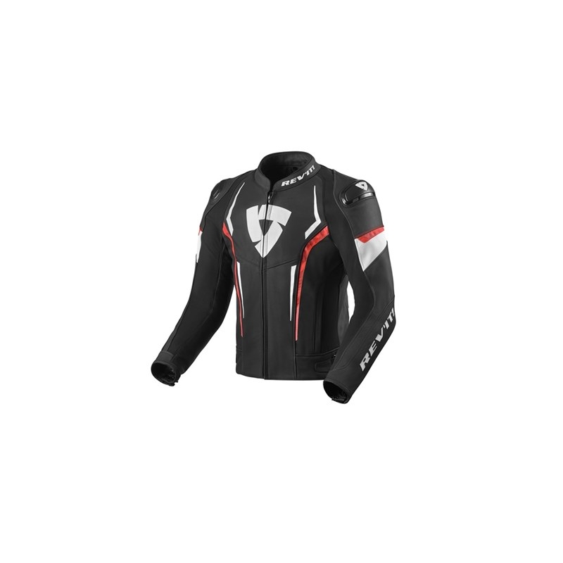 Revit Glide Black-Neon Red Motorcycle Jacket razprodaja