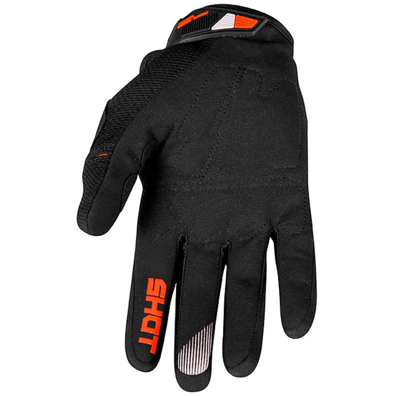 Motokros rokavice Shot Contact Trust black-grey-fluo orange razprodaja