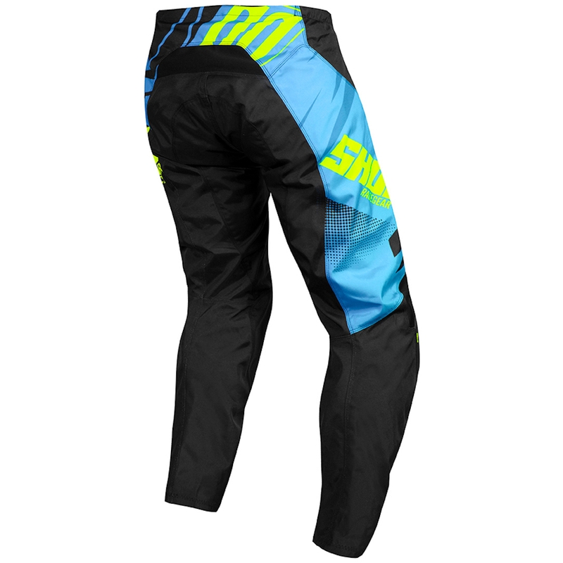 Motokros hlače Shot Devo Ventury blue-black-fluo yellow razprodaja