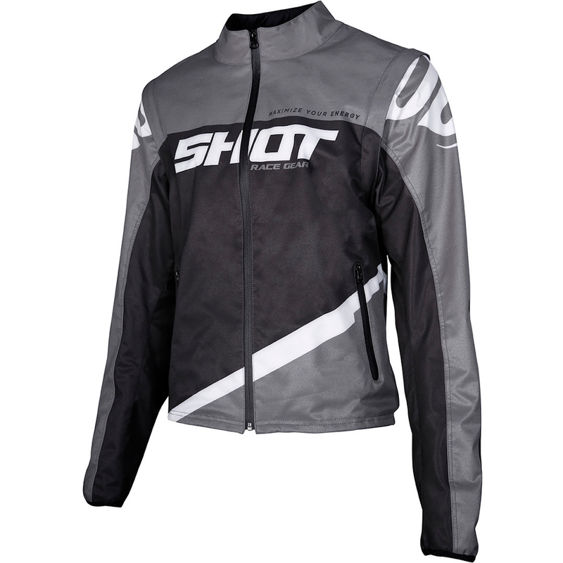 Softshell jakna Shot Lite black-grey-white razprodaja