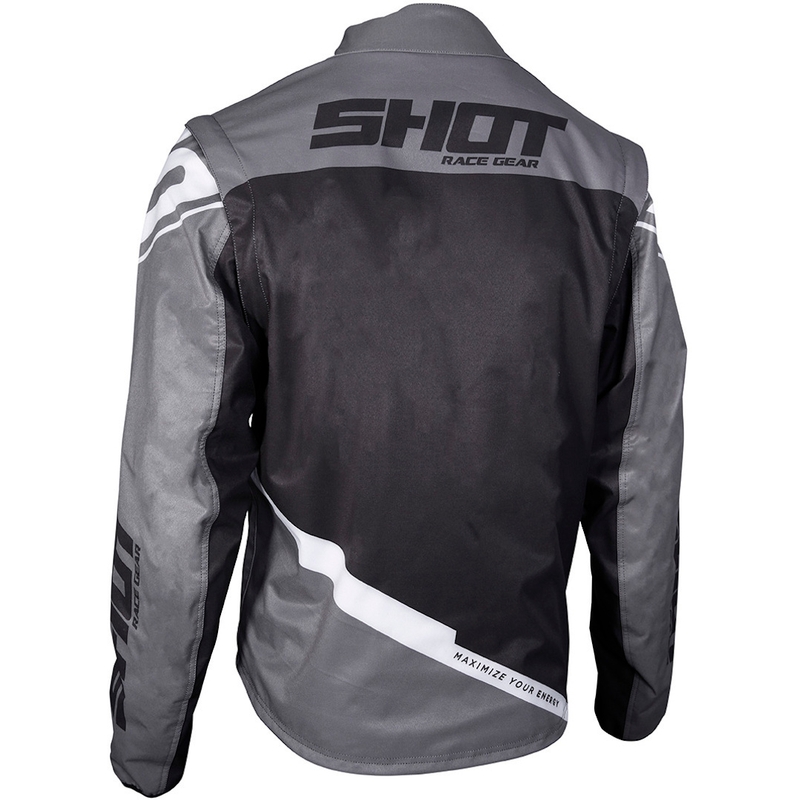 Softshell jakna Shot Lite black-grey-white razprodaja