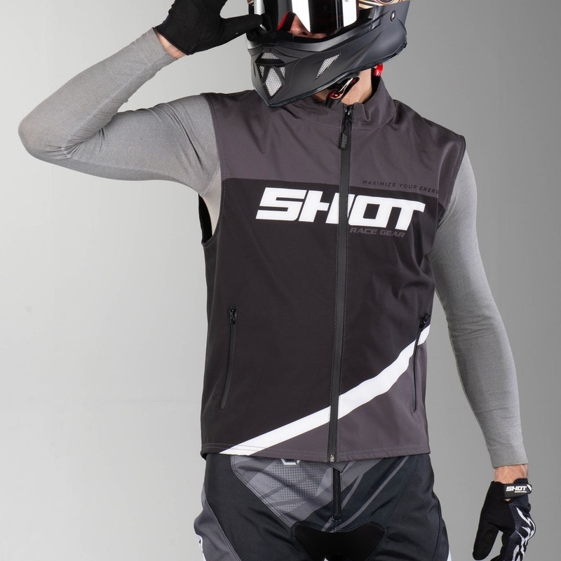 Softshell jopič Shot Lite black-grey-white razprodaja