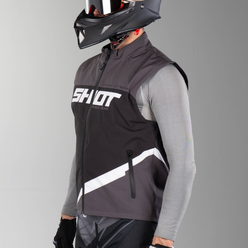 Softshell jopič Shot Lite black-grey-white razprodaja