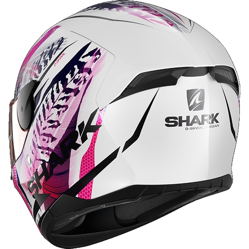 Integralna čelada SHARK D-SKWAL 2 Shigan belo-črno-vijolična