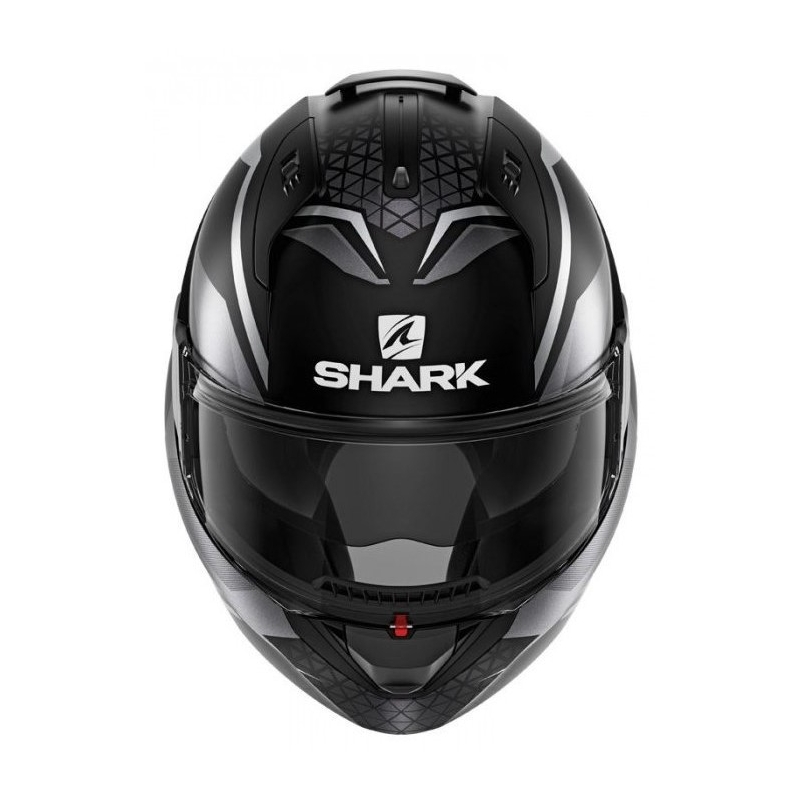 Nagibna čelada SHARK EVO-ES Yari črno-siva