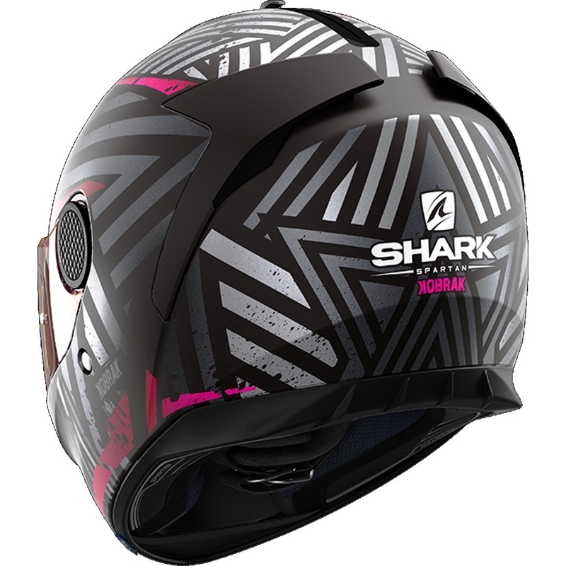 Integralna čelada SHARK SPARTAN 1.2 Kobrak črno-sivo-rožnata razprodaja