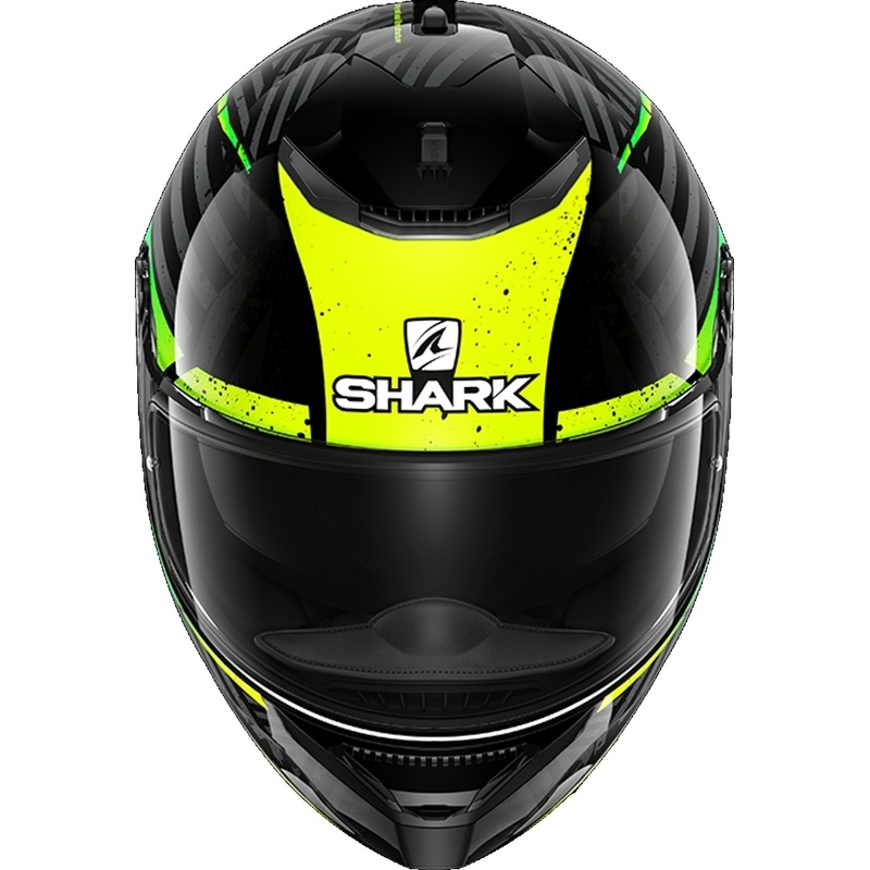 Integralna čelada SHARK SPARTAN 1.2 Kobrak črno-rumeno-zelena