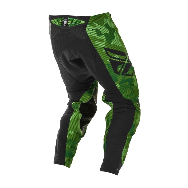 Motokros hlače FLY Racing Evolution zeleno-črne